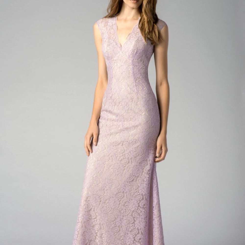 Watters and Watters formal, lace dress bridesmaid
